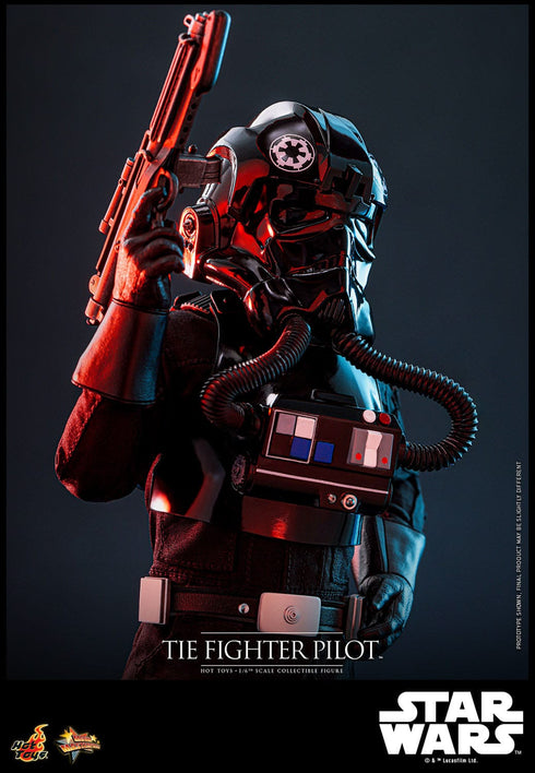 Hot Toys TIE Fighter Pilot - Star Wars: Episode IV - MMS798 - 1/6 Scale Collectible Figure (Damaged Box)