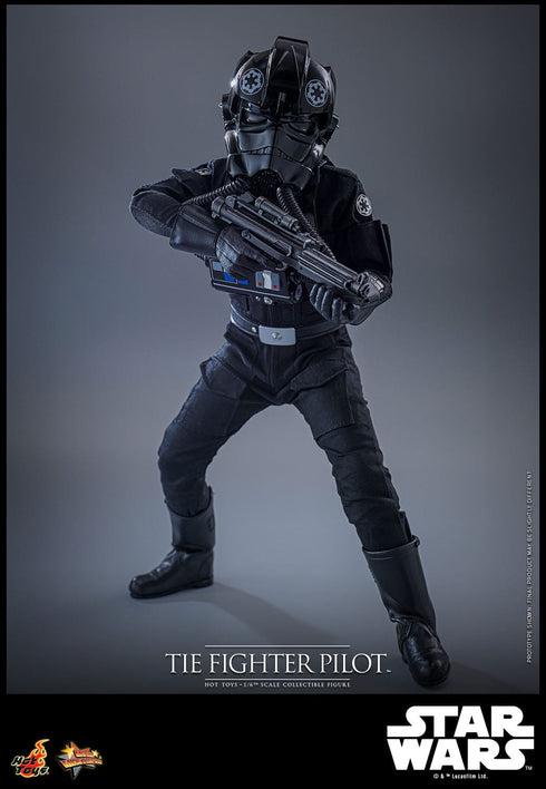 Hot Toys TIE Fighter Pilot - Star Wars: Episode IV - MMS798 - 1/6 Scale Collectible Figure (Damaged Box)