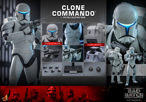 Hot Toys Clone Commando - Star Wars: The Bad Batch - TMS131 - 1/6 Scale Collectible Figure