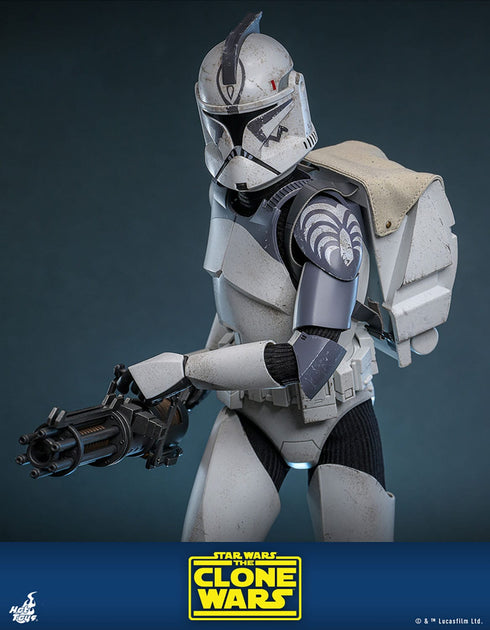 Hot Toys 104th Battalion Wolfpack Clone Trooper Deluxe Version - Star Wars: The Clone Wars - TMS143 - 1/6 Scale Collectible Figure