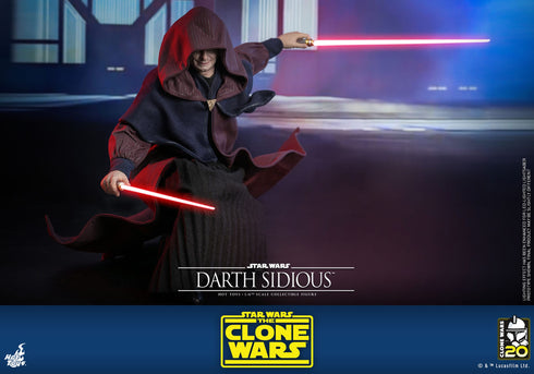 Hot Toys Darth Sidious - Star Wars: The Clone Wars - TMS102 - 1/6 Scale Collectible Figure