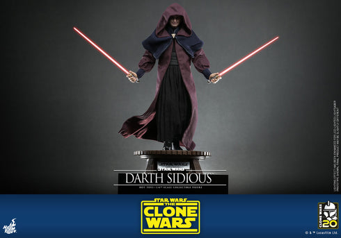 Hot Toys Darth Sidious - Star Wars: The Clone Wars - TMS102 - 1/6 Scale Collectible Figure