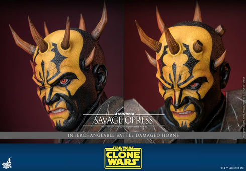 Hot Toys Savage Opress - Star Wars: The Clone Wars - TMS136 - 1/6 Scale Collectible Figure