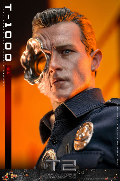 Hot Toys Terminator 2 Movie Masterpiece T-1000 (2.0) 1/6 Action Figure