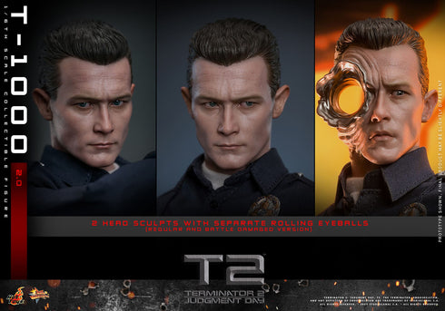 Hot Toys Terminator 2 Movie Masterpiece T-1000 (2.0) 1/6 Action Figure