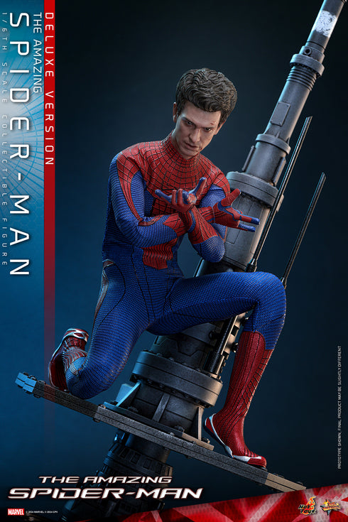 Hot Toys Spider-Man Deluxe Version - The Amazing Spider-Man - MMS772 - 1/6 Scale Collectible Figure