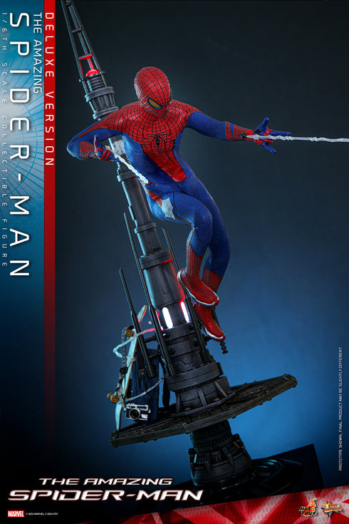 Hot Toys Spider-Man Deluxe Version - The Amazing Spider-Man - MMS772 - 1/6 Scale Collectible Figure