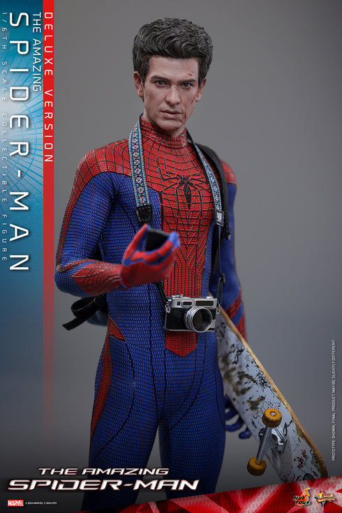 Hot Toys Spider-Man Deluxe Version - The Amazing Spider-Man - MMS772 - 1/6 Scale Collectible Figure