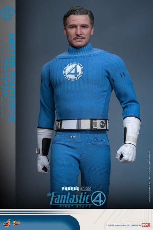 Hot Toys Mister Fantastic & H.E.R.B.I.E. - The Fantastic Four: First Steps - MMS821 - 1/6 Scale Collectible Figure 2-Pack