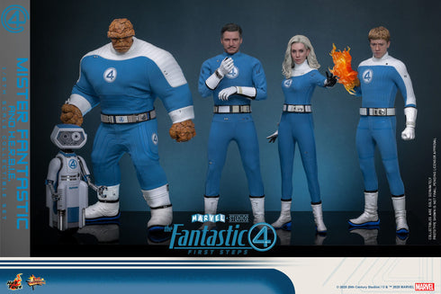 Hot Toys Mister Fantastic & H.E.R.B.I.E. - The Fantastic Four: First Steps - MMS821 - 1/6 Scale Collectible Figure 2-Pack