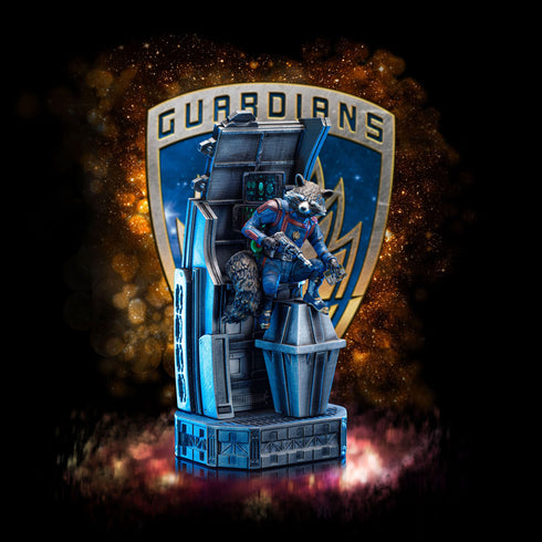 Iron Studios Rocket Racoon - Marvel Guardians of the Galaxy Vol. 3 - 1/10 Scale Collectible Statue