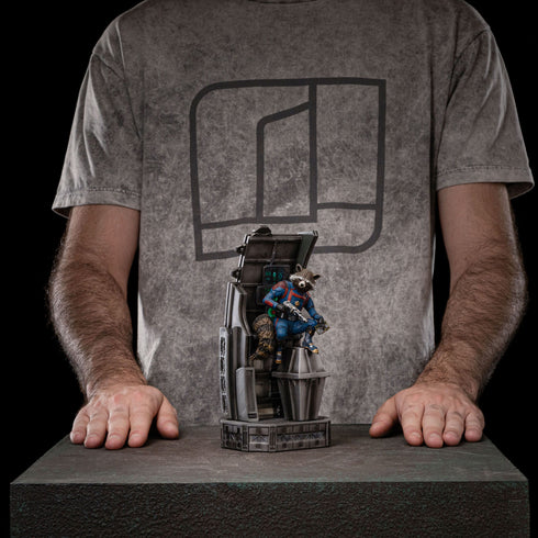 Iron Studios Rocket Racoon - Marvel Guardians of the Galaxy Vol. 3 - 1/10 Scale Collectible Statue