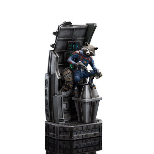 Iron Studios Rocket Racoon - Marvel Guardians of the Galaxy Vol. 3 - 1/10 Scale Collectible Statue