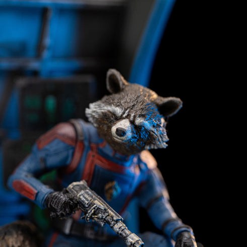 Iron Studios Rocket Racoon - Marvel Guardians of the Galaxy Vol. 3 - 1/10 Scale Collectible Statue