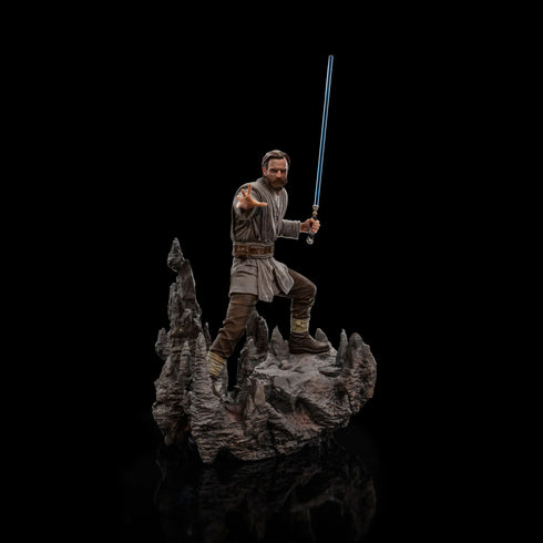 Iron Studios Ben Kenobi - Star Wars: Obi-Wan Kenobi - Battle Diorama Series - 1/10 Scale Collectible Statue