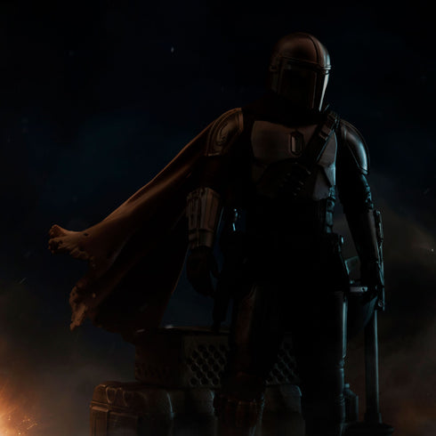 Iron Studios Din Djarin and Din Grogu - Star Wars The Mandalorian - Art Scale 1/10 Collectible Statue