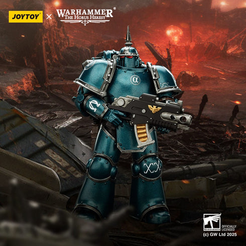 JOYTOY Alpha Legion MK lll Tactical Legionary - Warhammer The Horus Heresy - 1/18 Scale Collectible Figure