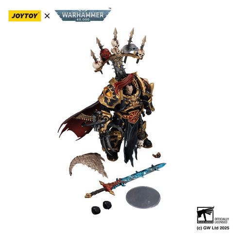 JOYTOY Black Legion Abaddon the Despoiler with Drach'nyen and the Talo - Warhammer 40,000 - 1/18 Scale Collectible Figure