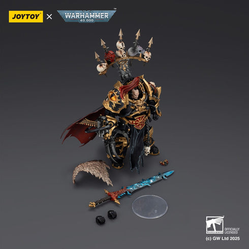 JOYTOY Black Legion Abaddon the Despoiler with Drach'nyen and the Talo - Warhammer 40,000 - 1/18 Scale Collectible Figure
