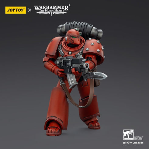 JOYTOY Blood Angels MKVI Tactical Legionary - Warhammer The Horus Heresy - 1/18 Scale Collectible Figure
