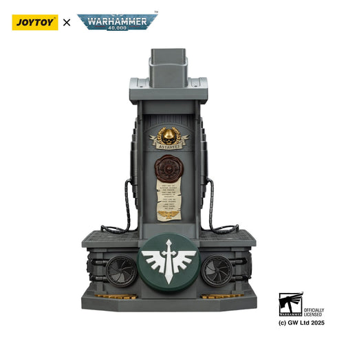 JOYTOY Dark Angels MkX Helmet & Display Stand - Warhammer 40,000 - 1/1 Scale Collectible Prop Replica