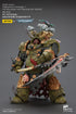 JOYTOY Death Guard Deathshroud Terminator 1 with Manreaper and Plaguespurter Gauntlet - Warhammer 40,000 - 1/18 Scale Collectible Figure