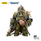 JOYTOY Death Guard Lord of Virulence with Power Fist and Twin Plague Spewer - Warhammer 40,000 - 1/18 Scale Collectible Figure