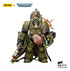 JOYTOY Death Guard Lord of Virulence with Power Fist and Twin Plague Spewer - Warhammer 40,000 - 1/18 Scale Collectible Figure