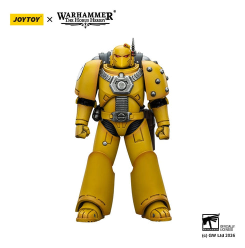 JOYTOY Imperial Fist MKVI Tactical Legionary - Warhammer The Horus Heresy - 1/18 Scale Collectible Figure