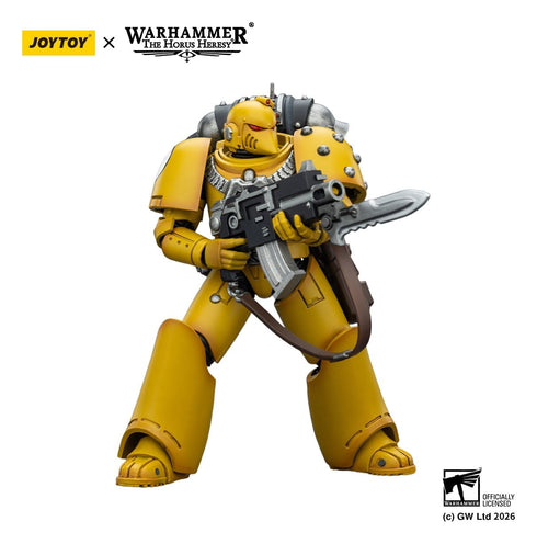 JOYTOY Imperial Fist MKVI Tactical Legionary - Warhammer The Horus Heresy - 1/18 Scale Collectible Figure