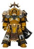 JOYTOY Imperial Fists Legion Praetor in Tartaros Terminator Armour with Power Sword and Vigil Storm Shield - Warhammer The Horus Heresy - 1/18 Scale Collectible Figure