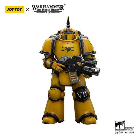 JOYTOY Imperial Fists MK lll Tactical Legionary - Warhammer The Horus Heresy - 1/18 Scale Collectible Figure