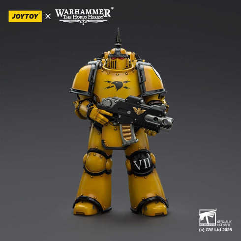 JOYTOY Imperial Fists MK lll Tactical Legionary - Warhammer The Horus Heresy - 1/18 Scale Collectible Figure