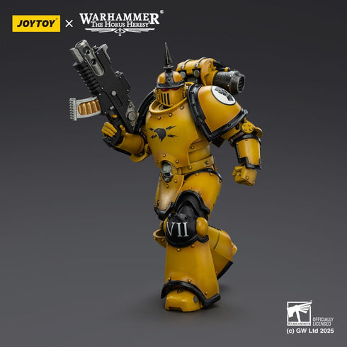 JOYTOY Imperial Fists MK lll Tactical Legionary - Warhammer The Horus Heresy - 1/18 Scale Collectible Figure