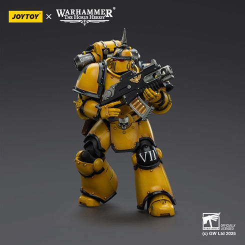 JOYTOY Imperial Fists MK lll Tactical Legionary - Warhammer The Horus Heresy - 1/18 Scale Collectible Figure