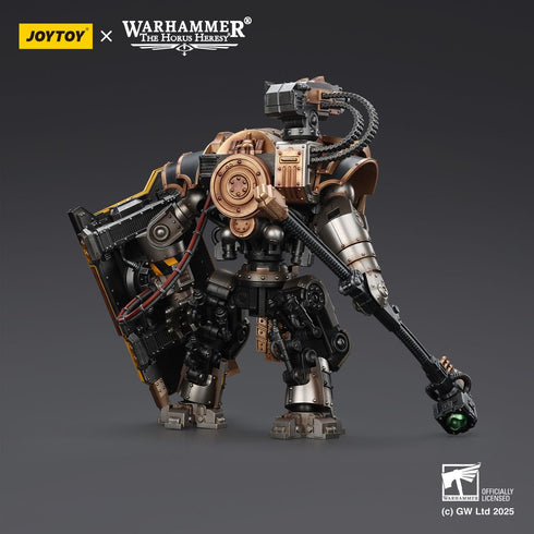 JOYTOY Iron Warriors Iron Circle Domitar-Ferrum Class Battle-Automata With Karceri Battle Shield - Warhammer The Horus Heresy - 1/18 Scale Collectible Figure