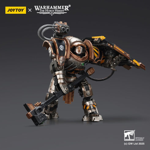 JOYTOY Iron Warriors Iron Circle Domitar-Ferrum Class Battle-Automata With Karceri Battle Shield - Warhammer The Horus Heresy - 1/18 Scale Collectible Figure