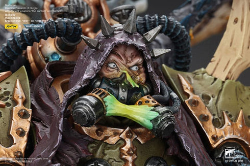 JOYTOY Mortarion Daemon Primarch of Nurgle with Ancient weapons The Lantern and Silence - Warhammer 40,000 - 1/18 Scale Collectible Figure