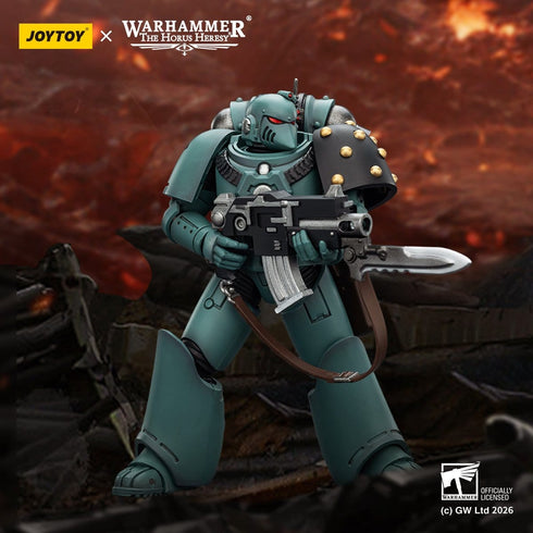 JOYTOY Sons of Horus MKVI Tactical Legionary - Warhammer The Horus Heresy - 1/18 Scale Collectible Figure