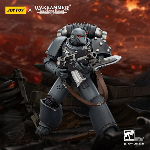 JOYTOY Space Wolves MKVI Tactical Legionary - Warhammer The Horus Heresy - 1/18 Scale Collectible Figure