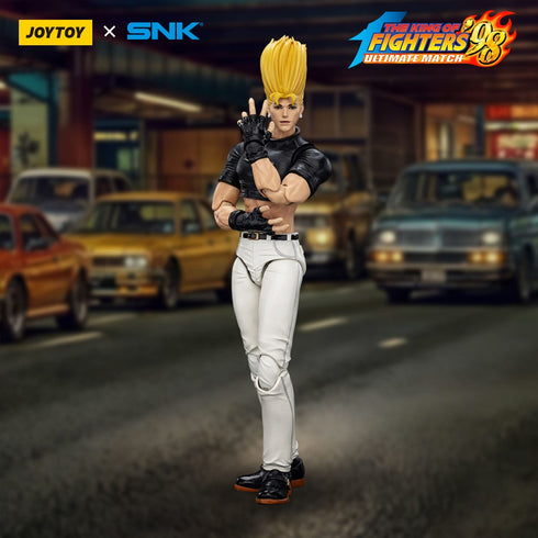 JOYTOY The King Of Fighters '98 Hero Team Benimaru Nikaido Action Figure