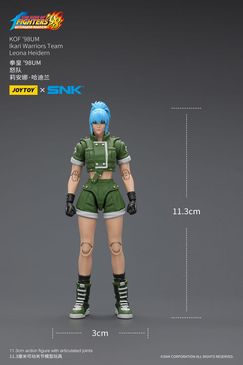JOYTOY The King Of Fighters '98 Hero Team Leona Heidern Action Figure