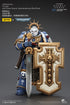 JOYTOY Ultramarines Torvald with Power Sword, Stormshield and Bolt Pistol - Warhammer 40,000 - 1/18 Scale Collectible Figure