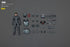 JOYTOY UNSC Mirage Squad - Dark Source - 1/25 Scale Collectible Figure Set
