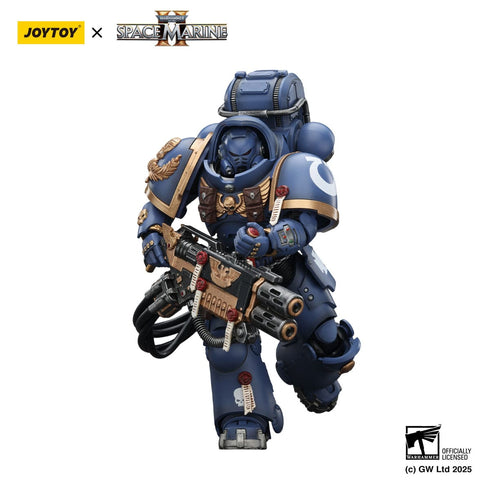 JOYTOY Ultramarines Heavy Artificer Armor with Relic Multi-Melta - Warhammer 40,000: Space Marine 2 - 1/18 Scale Collectible Figure