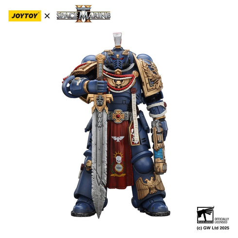 JOYTOY Ultramarines Relic Primus Armour with Plasma Pistol and Combat Blade - Warhammer 40,000: Space Marine 2 - 1/18 Scale Collectible Figure