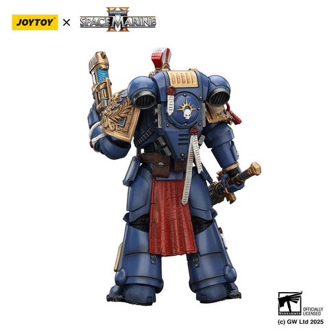 JOYTOY Ultramarines Relic Primus Armour with Plasma Pistol and Combat Blade - Warhammer 40,000: Space Marine 2 - 1/18 Scale Collectible Figure