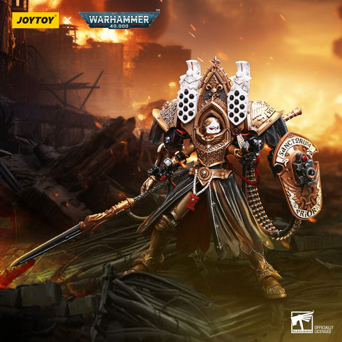 JOYTOY Warhammer 40K Adepta Sororitas Abbess Sanctorum Morvenn Vahl 1/18 Action Figure