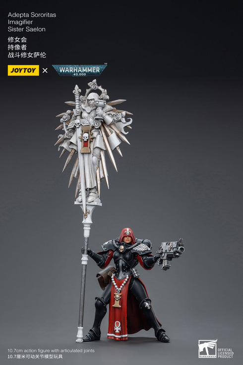 JOYTOY Warhammer 40K Adepta Sororitas Battle Sister Sister Saelon 1/18 Action Figure