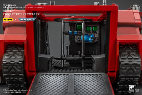 JOYTOY Warhammer 40K Blood Angels Predator Annihilator with Twin Lascannons 1/18 Action Figure